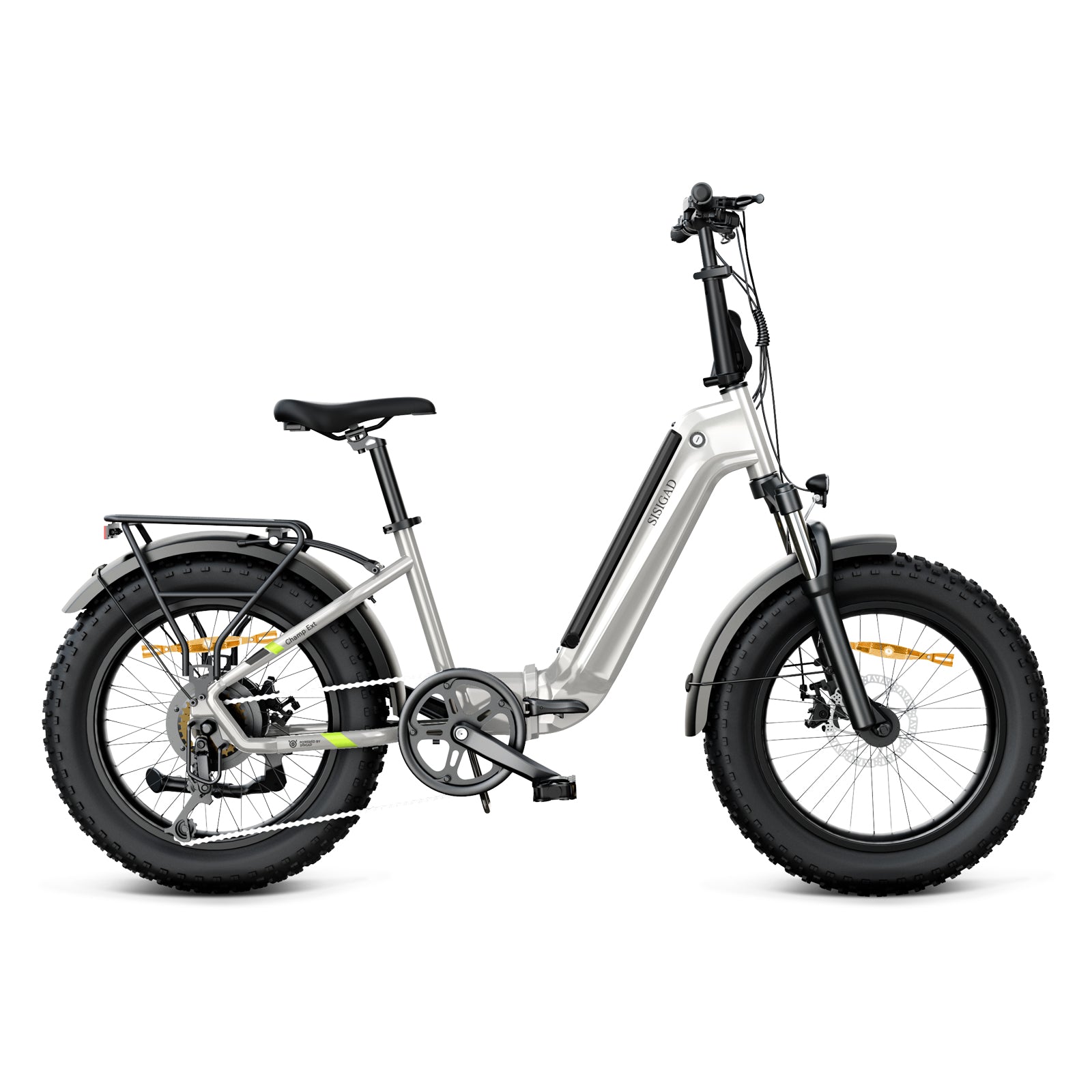 Champ Ext SISIGAD 20" 20" Fat Tire Opvouwbare Ebike