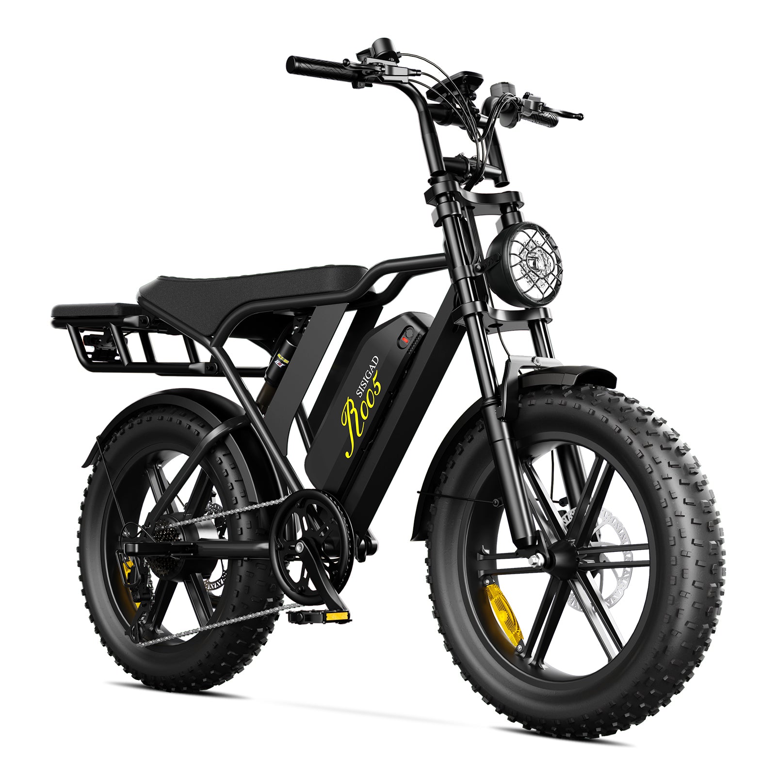 Fatbike SISIGAD V8 20" Vollgefederter Fat Tire E-Bike